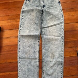 Bedazzled Acid Wash Jeans